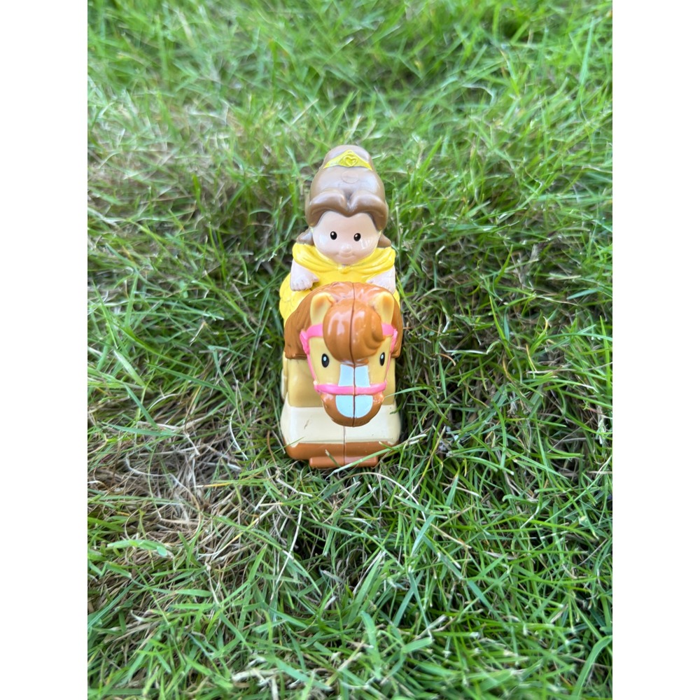 Fisher Price Little People Disney Princess Belle Philippe Klip Klop Horse Y3715